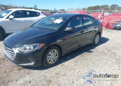 2018 Hyundai Elantra Se from USA, damaged, VIN 5NPD74LF8JH402258